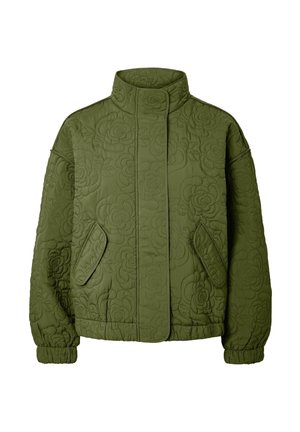 YAS, YASFIPURA LS QUILTED JACKET S. NOOS - Jas - sphagnum