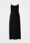 VMCEASY SLIT VNECK DRESS - Maxi šaty - black