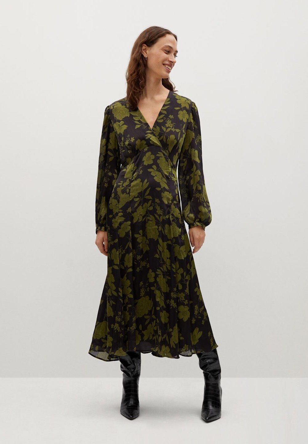 robe camouflage mango