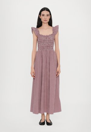Faithfull the brand EUDORA MIDI DRESS - Maxikjole - deep red