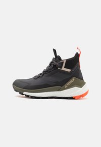 Adidas Terrex - FREE HIKER 2.0 GORE-TEX® - Turistiniai batai - carbon/grey six/core black Miniatiūros vaizdas 1