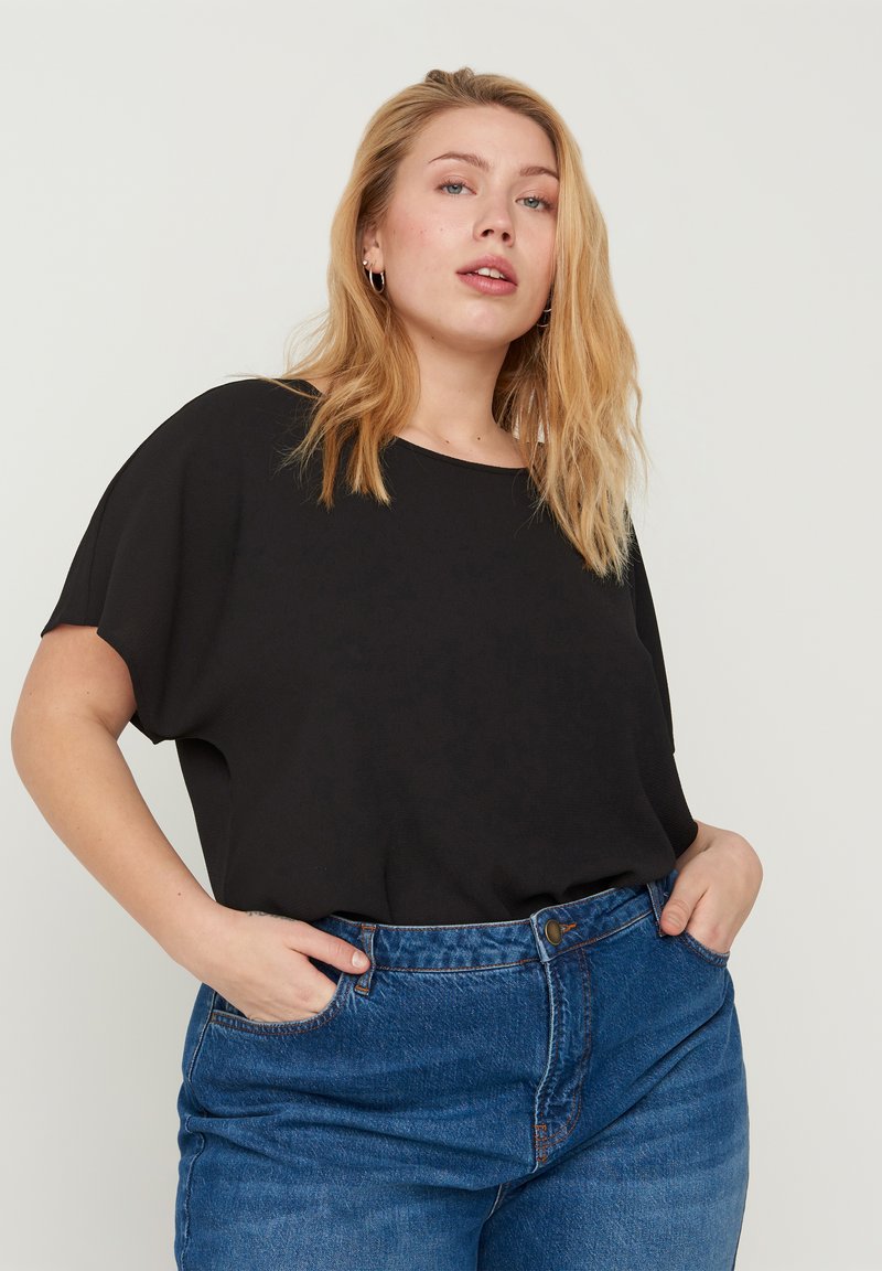 Zizzi - Blouse - black, Enlarge