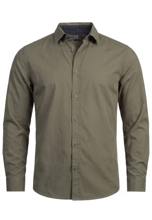 INDICODE JEANS, LANGARM AMBY - Camisa - army