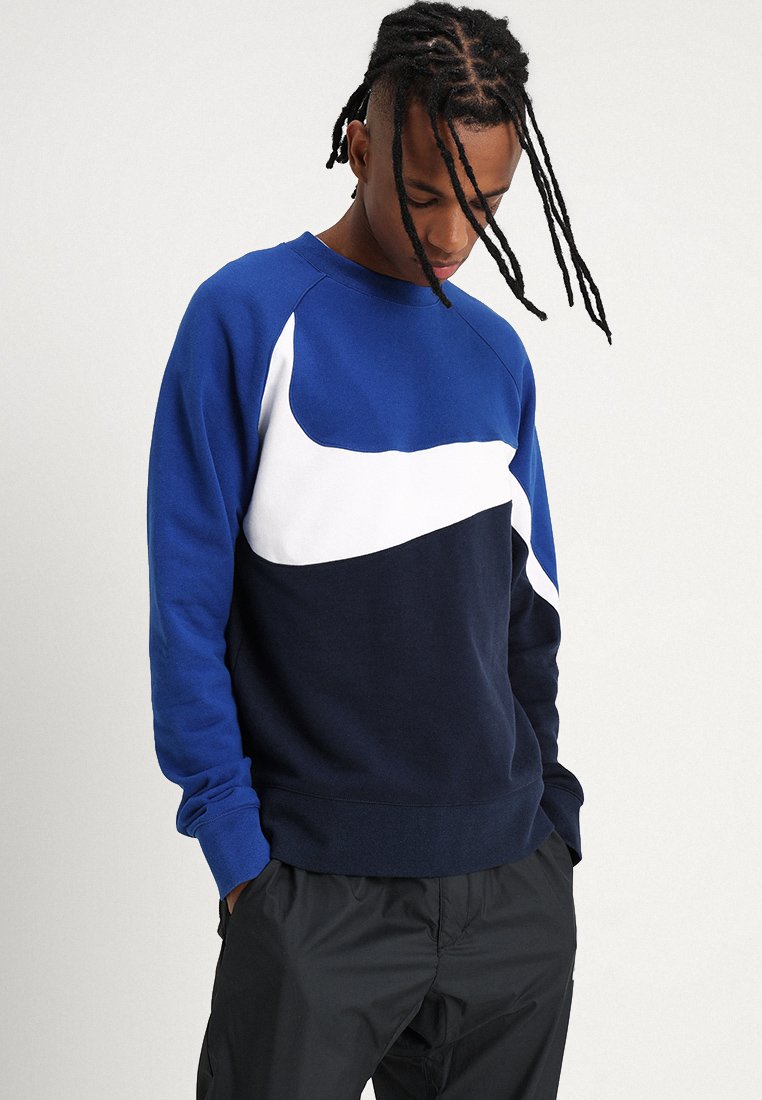 Nike Sportswear CREW Sweatshirt obsidianwhiteindigo Nike Sportswear CREW Sweatshirt obsidianwhiteindigo