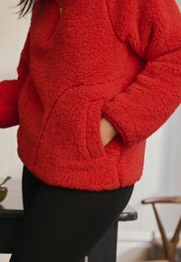 Next HALF ZIP - Fleecepullover - red