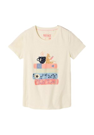 FatFace, NATALIE BOOK GRAPHIC TEE - Nattøj trøjer - ivory