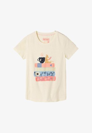 FatFace, NATALIE BOOK GRAPHIC TEE - Nattøj trøjer - ivory