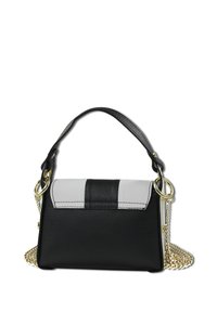 DrachenLeder Handtas - schwarz weiß