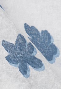Tommy Hilfiger REGULAR FIT KURZARM - Camisa - white   blue coast   multi