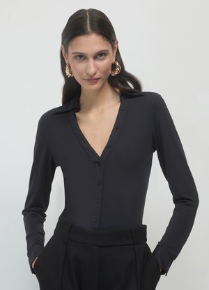 Calliope Button-down blouse - ultrablack