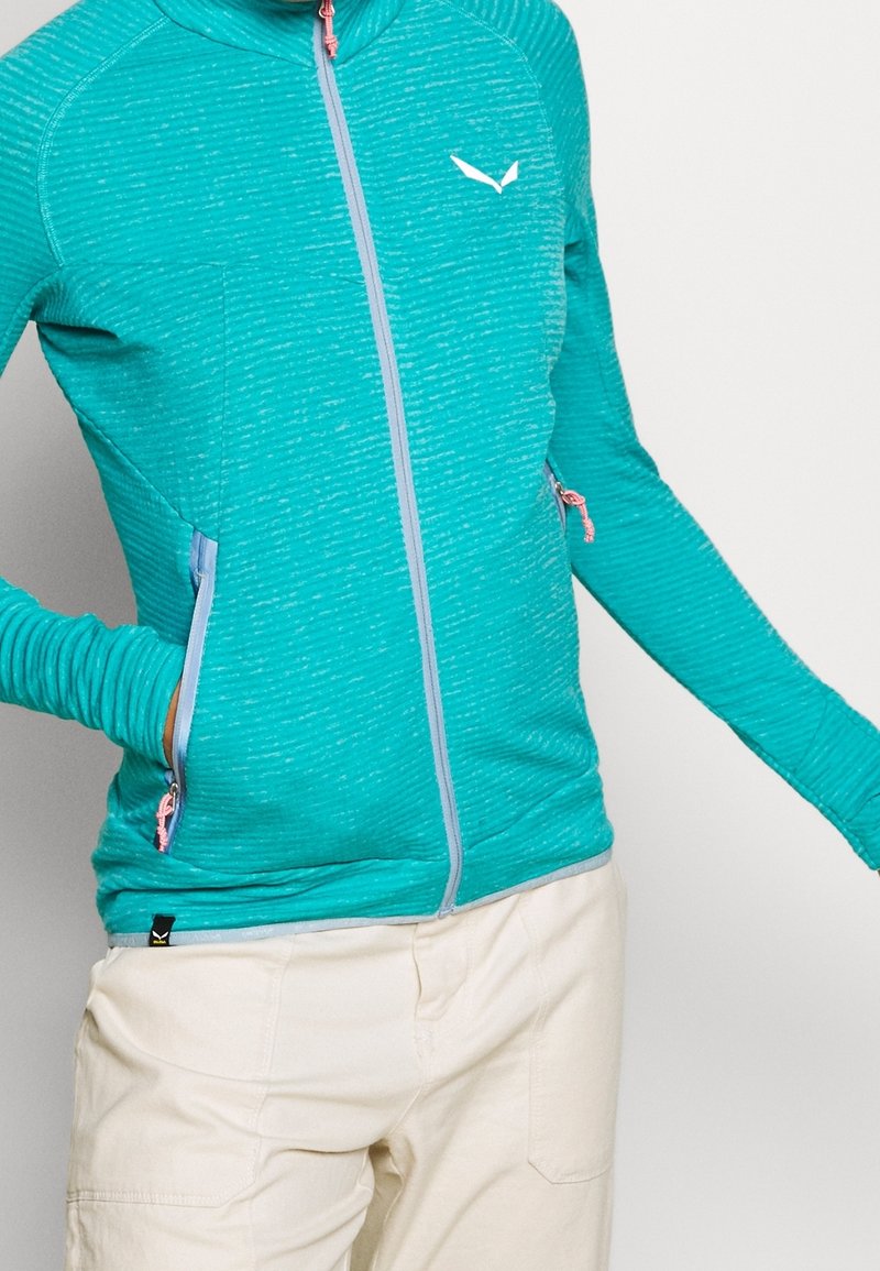 Salewa Veste polaire - turquoise