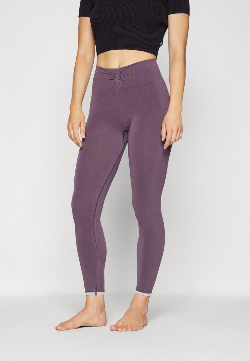 Yogasearcher CHENDA SEAMLESS LEGGING - Punčochy - topaze