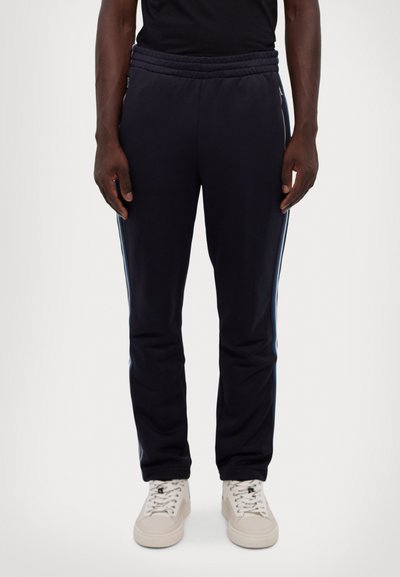 PS Paul Smith JOGGER ZEBRA - Tracksuit bottoms - dark blue