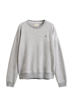 GANT, SHIELD - Sweatshirt - light grey melange