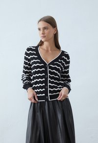 Anna Field Ζακέτα - black/off-white