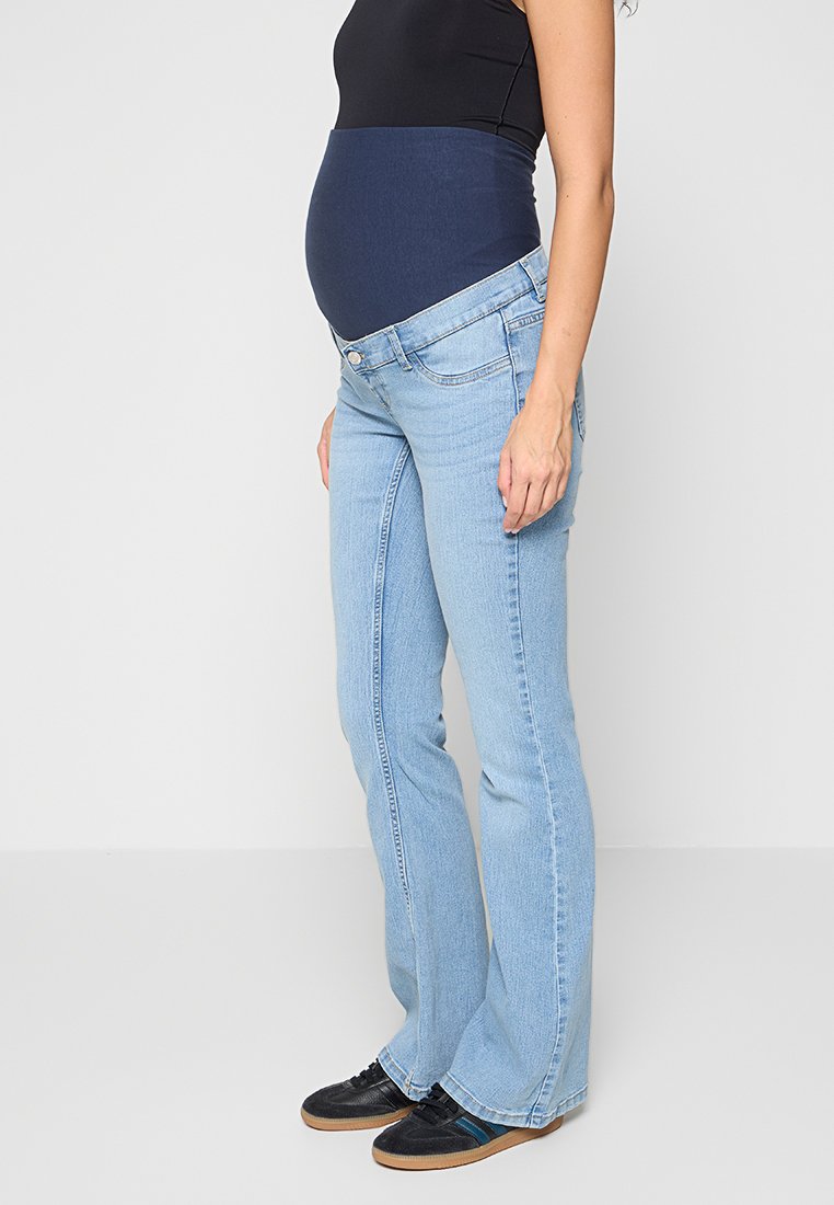 Vero Moda Maternity Flared Jeans lichtblauw