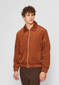 Urban Classics - BOXY CORDUROY JACKET - Bomberjacks - toffee Miniatuurafbeelding 1