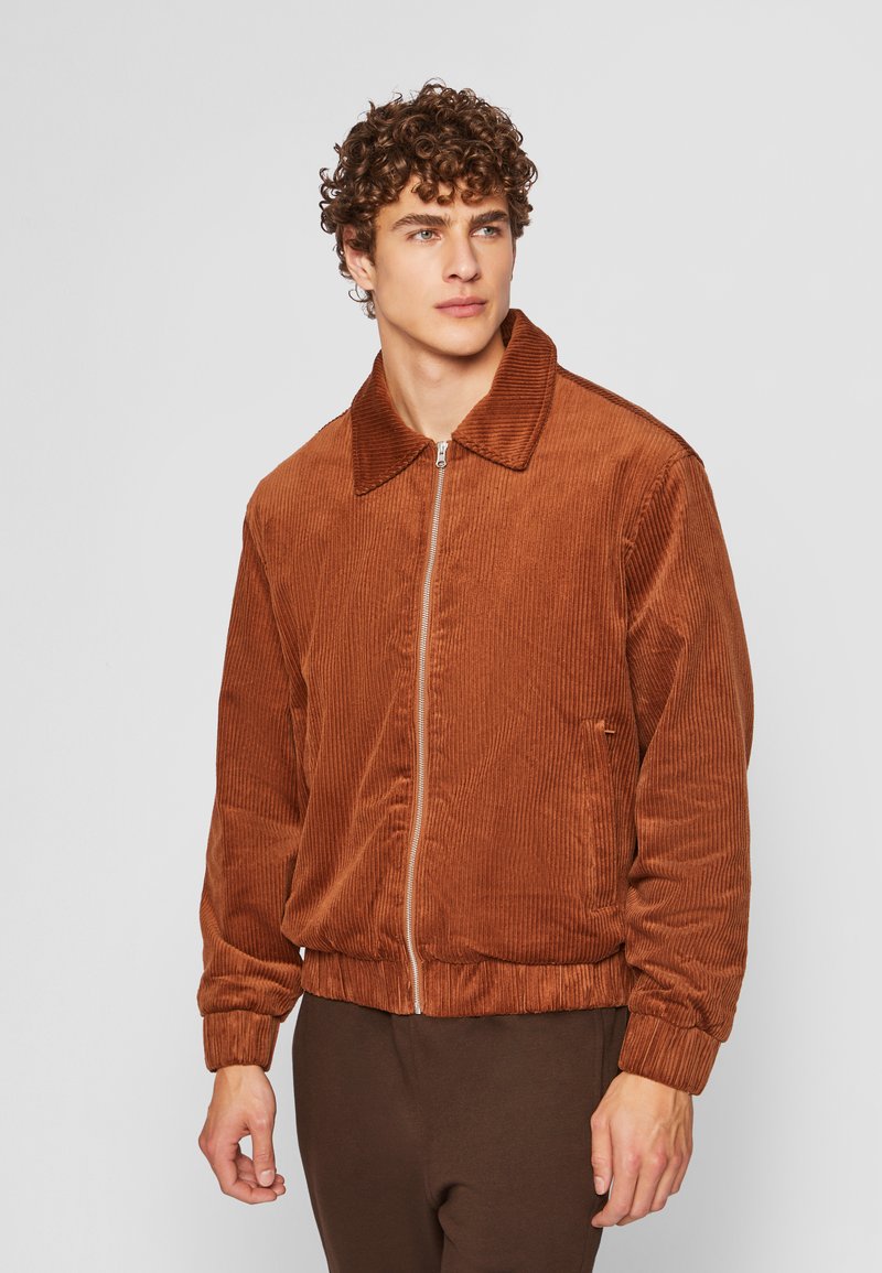 Urban Classics - BOXY CORDUROY JACKET - Bomberjacks - toffee, Vergroten