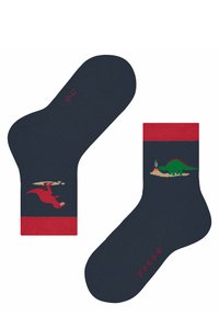 FALKE Dinosaurs - Calze - space blue