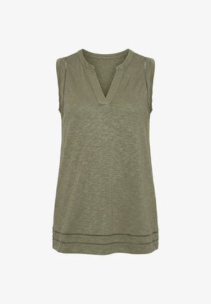 MIAMODA, TOP, A-LINIE, SPITZENBÄNDER - Top - reed green
