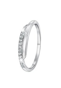 Lucardi Ring - silver coloured
