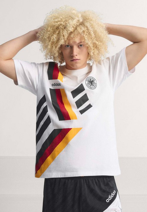 adidas Germany T-Shirt Asia Sizing 'White' — foto 3