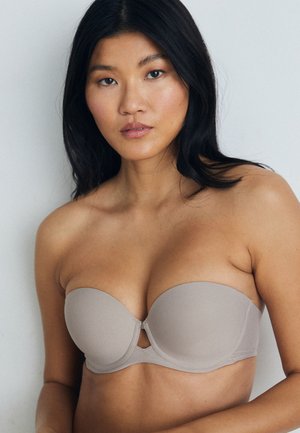 PURE - Underwired bra - cafe latte