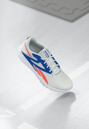 FLEXAGON ENERGY TR 4 - Sneakers basse - white/optimum blue/flash orange