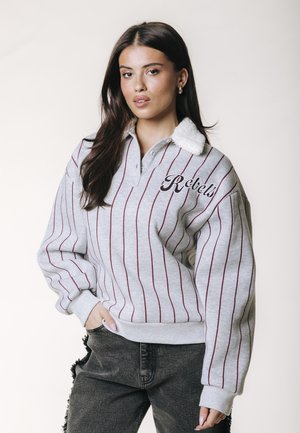Colourful Rebel, BASEBALL - поло - light grey melange