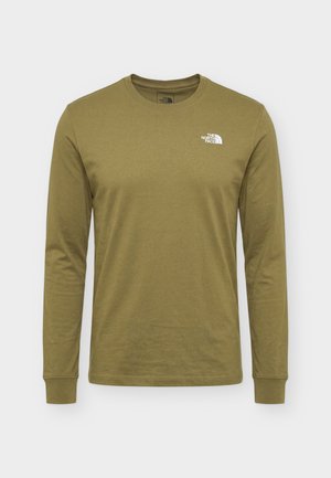 The North Face, EVOLUTION SIMPLE DOME REGULAR LONG SLEEVE TEE - Camiseta de manga larga - caraway seed