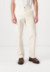 Selected Homme - SLH-LOOSE DECLAN - Cargo trousers - egret Thumbnail Image 1