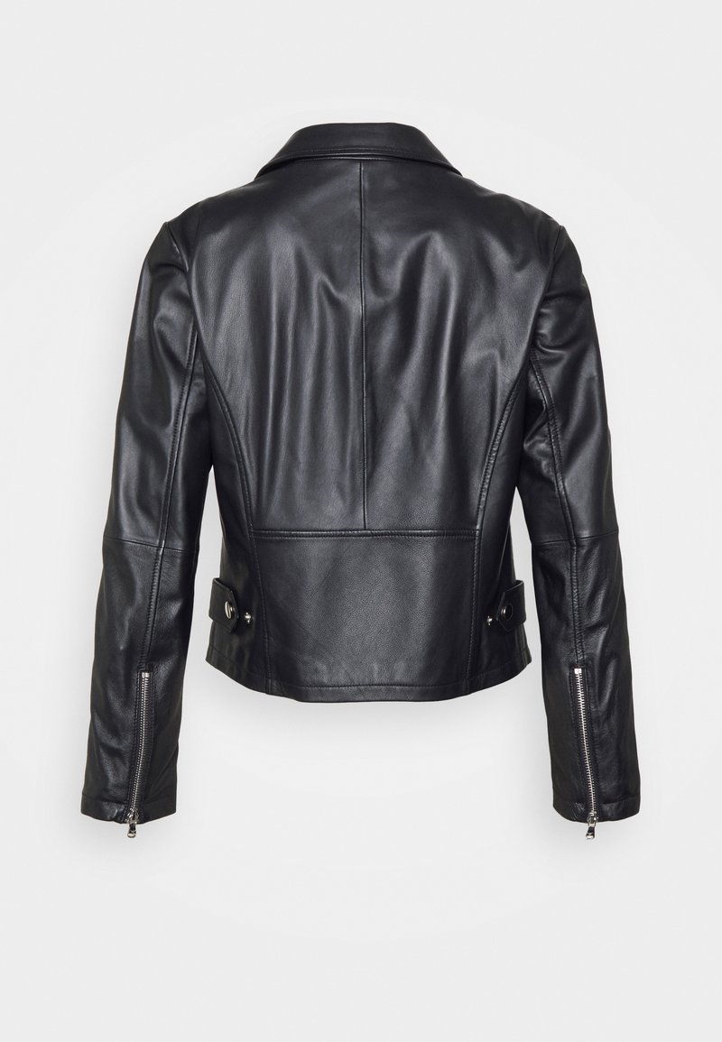 Jeans Giubbotti Giubbotto In Pelle Emporio Armani Giubbotto Pelle