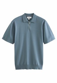 Next - SHORT SLEEVE REGULAR FIT - Pikeepaita - blue Pienoiskuva 1