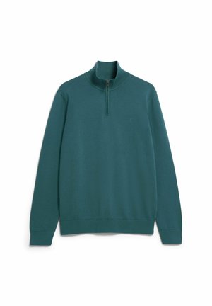 ARMEDANGELS, FAABES - Strickpullover - petrol velvet