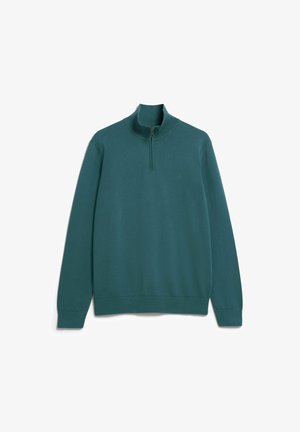ARMEDANGELS, FAABES - Strickpullover - petrol velvet