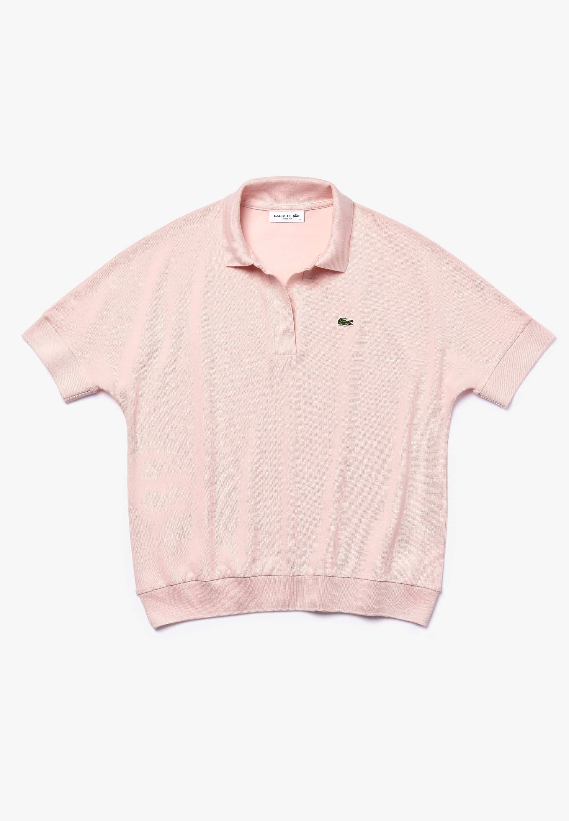 polo rose lacoste