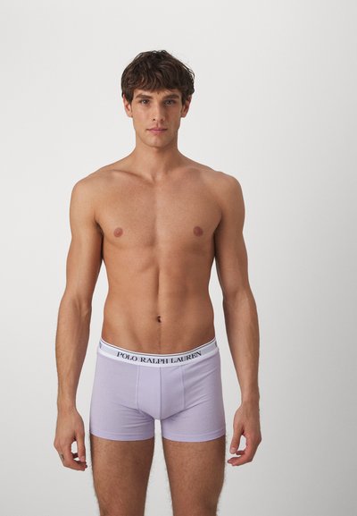 Polo Ralph Lauren TRUNK 3 PACK - Ozke boksarice - celadon/turquoise/purple