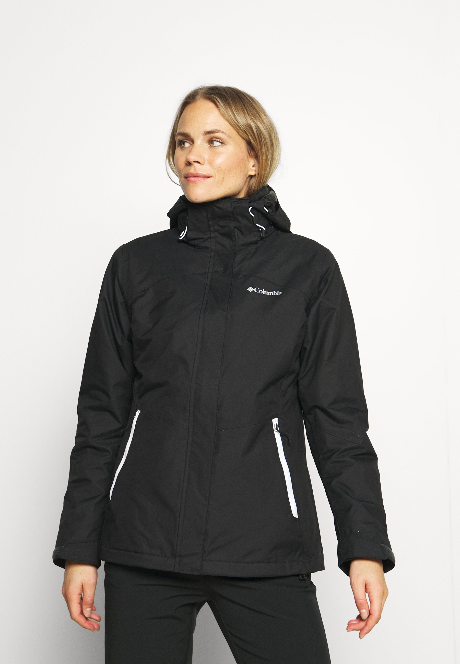 Columbia BUGABOO II INTERCHANGE JACKET - Skijacke - black/schwarz