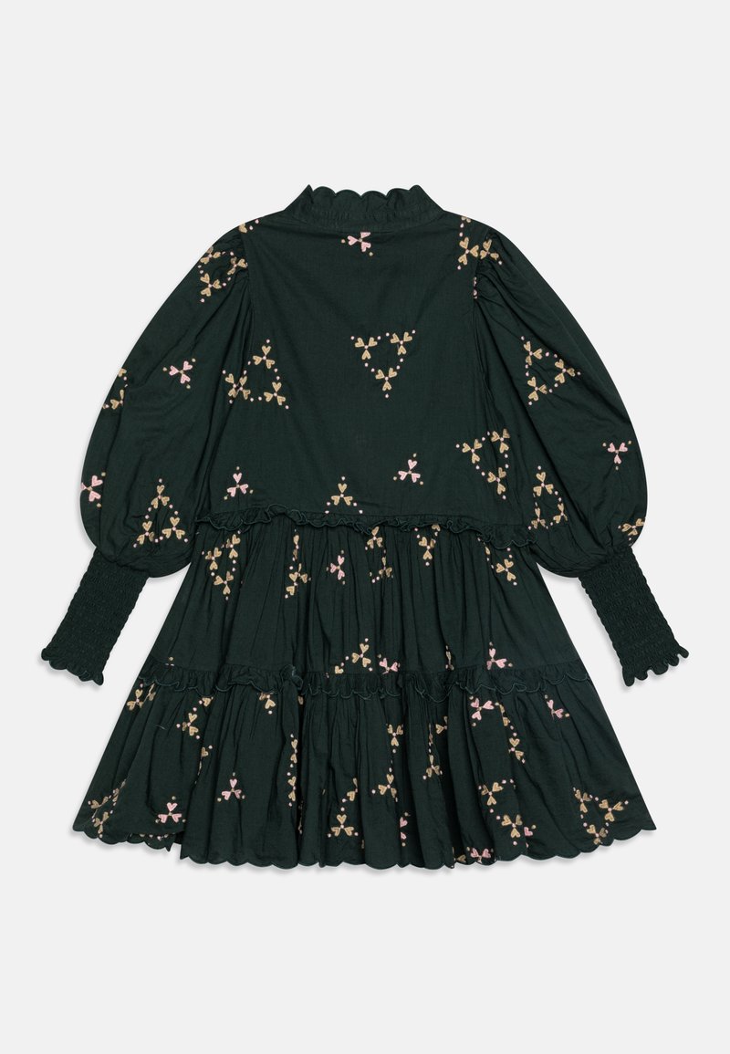 marmar green dress MARMAR DARK GREEN CHECK DABINA DRESS  BellaKidsNY