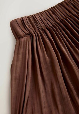 Next, REGULAR FIT - Jupe longue - chocolate brown