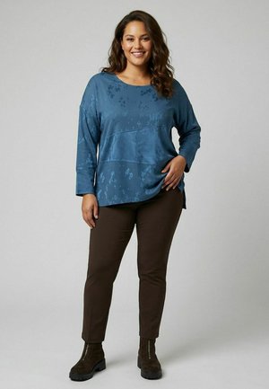 Pont Neuf PNRINDA - Blouse - steel blue