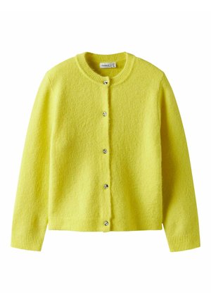 REGULAR FIT - Cardigan - yellow plum