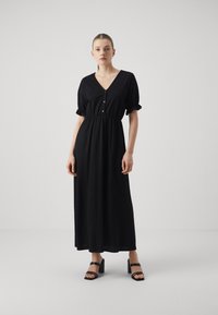 Pieces - PCKINDA LONG DRESS - Maxikjole - black Miniatyrbilde 1