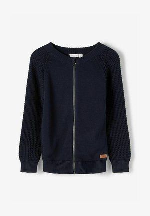 Strickjacke - dark sapphire