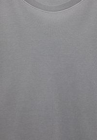PULL&BEAR SHORT SLEEVE - T-shirt basic - grey