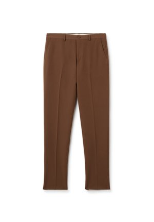 PIOMBO ELEGANT  - Chino - leather brown