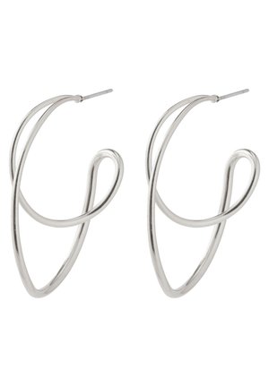 MILLER HOOP - Boucles d'oreilles - silver plated