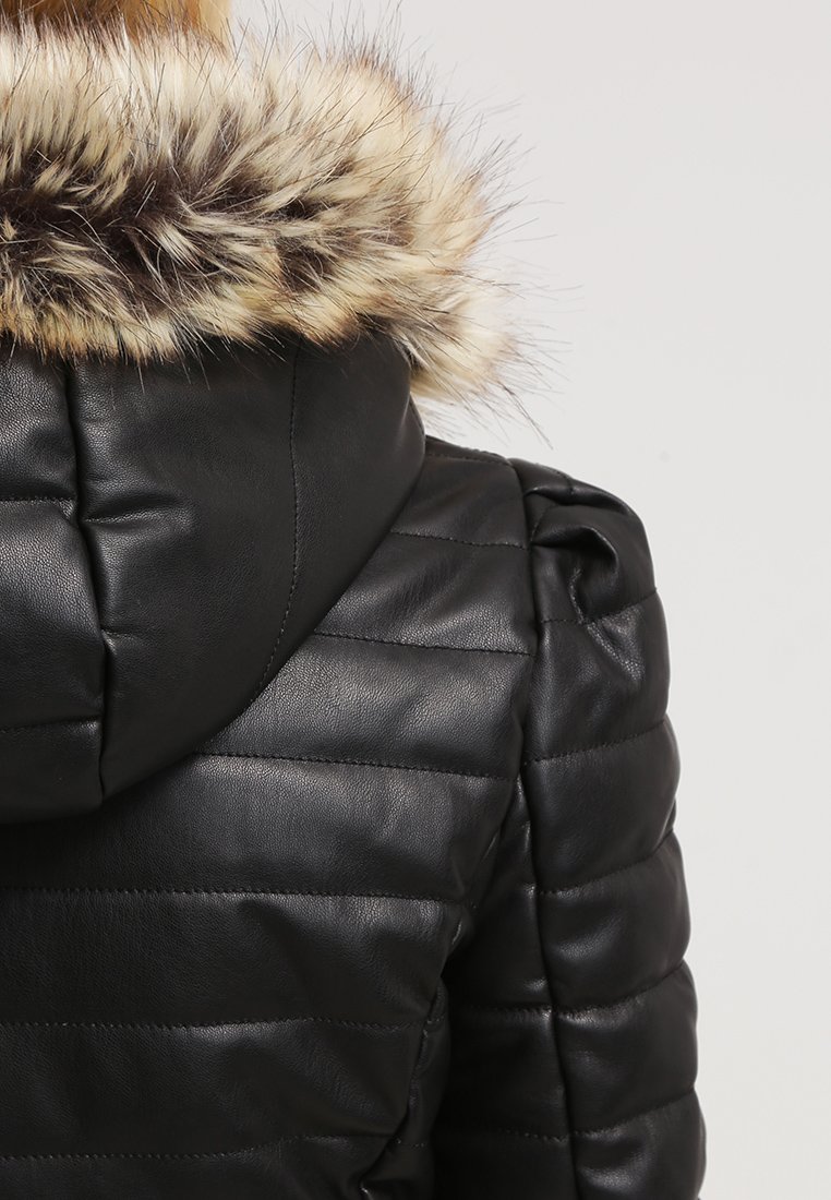 doudoune morgan simili cuir