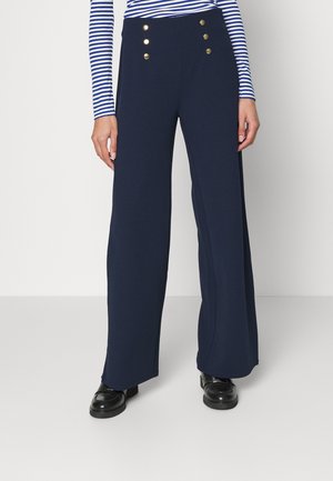 JDY Pantaloni Donna Gamba Larga Con Elastico In Vita - Modello Culotte Con Tasche Laterali, Autunno/inverno - 3