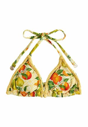 Sutien costum de baie din două piese - yellow fruit